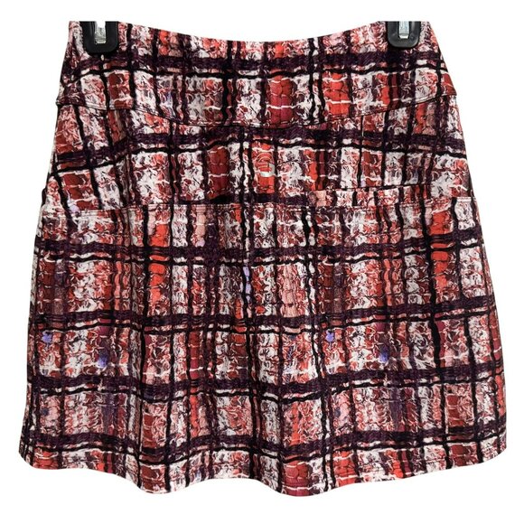 Foray 17" Golf Boucle Skort Size Small Pockets Underneath Shorts 160.00 Retail - Picture 5 of 8